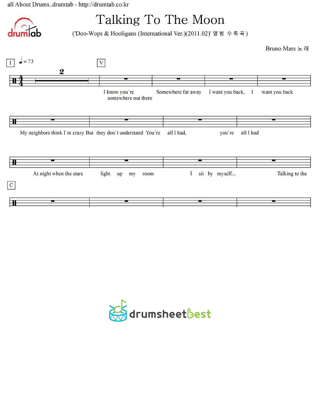 Talking To The Moon preview page 1