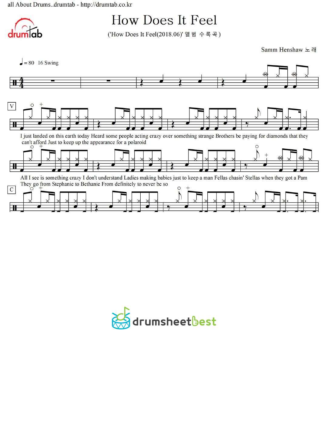 How Does It Feel preview page 1