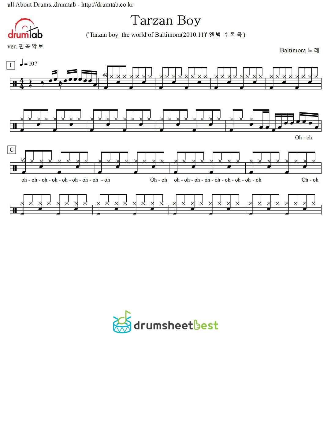 Tarzan boy preview page 1