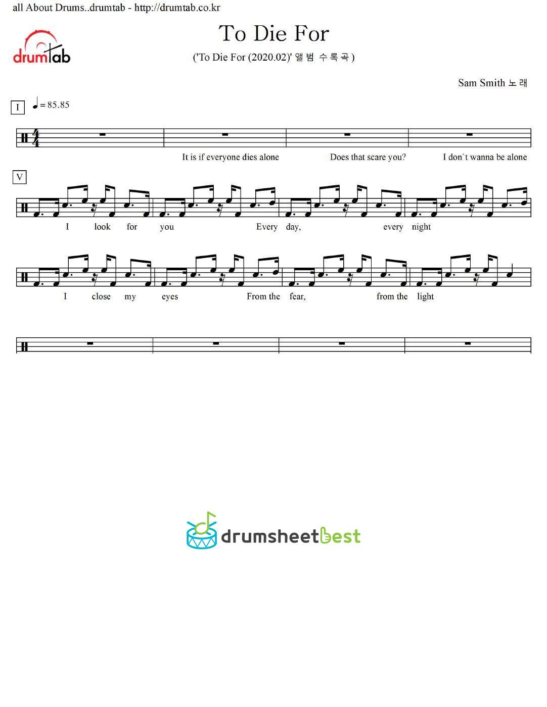 To Die For preview page 1