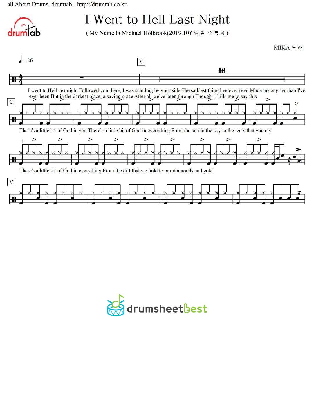 I Went to Hell Last Night preview page 1