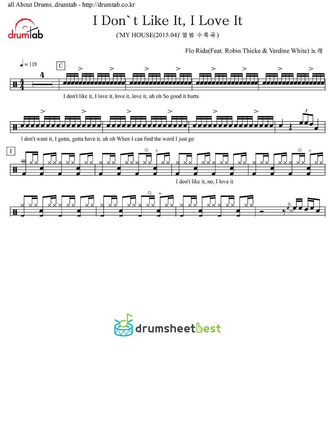 I Don't Like It, I Love It preview page 1