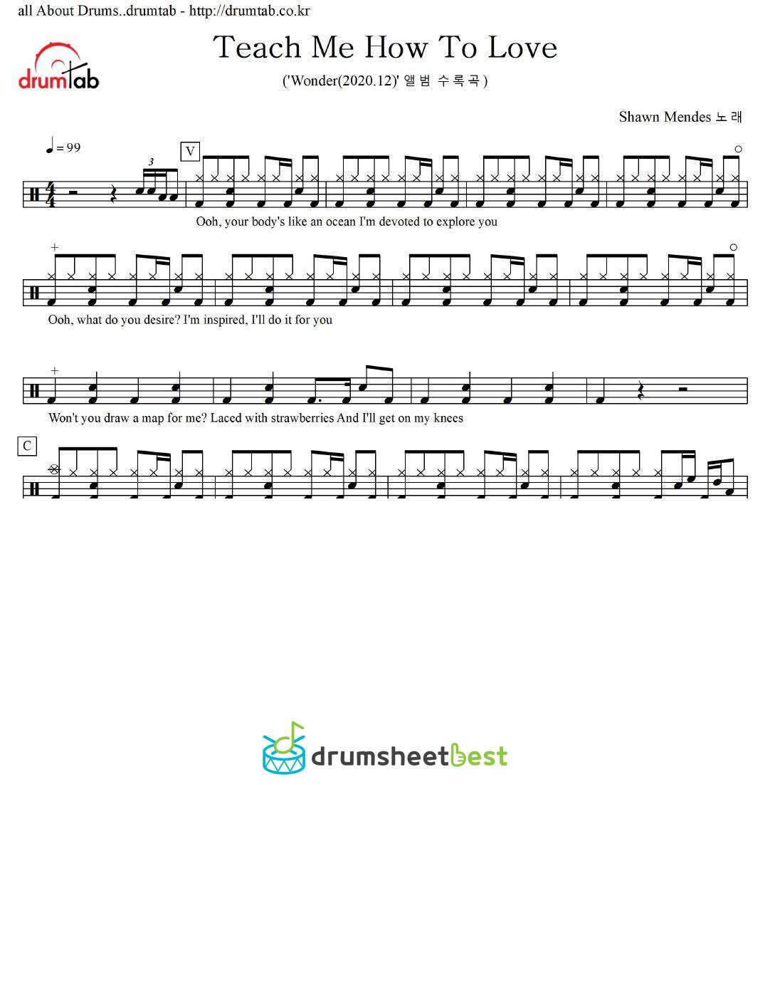 Teach Me How To Love preview page 1