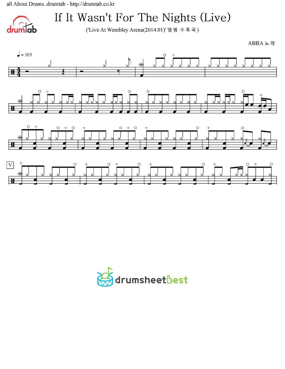 If It Wasn't For The Nights (Live) preview page 1