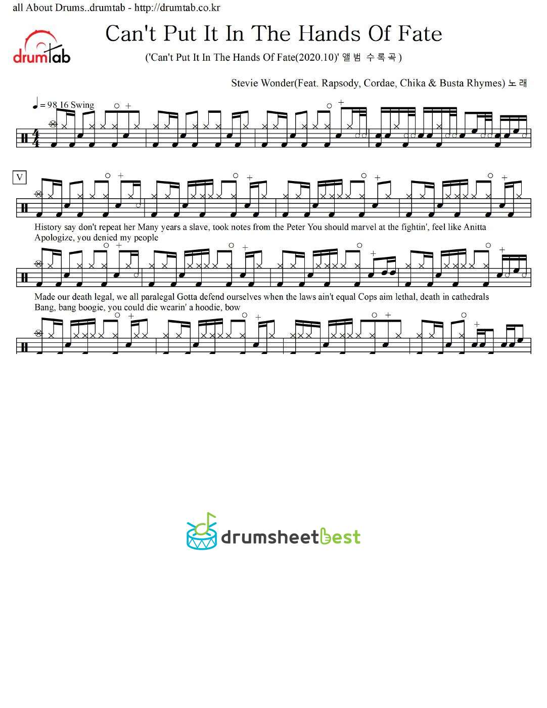 Can't Put It In The Hands Of Fate preview page 1