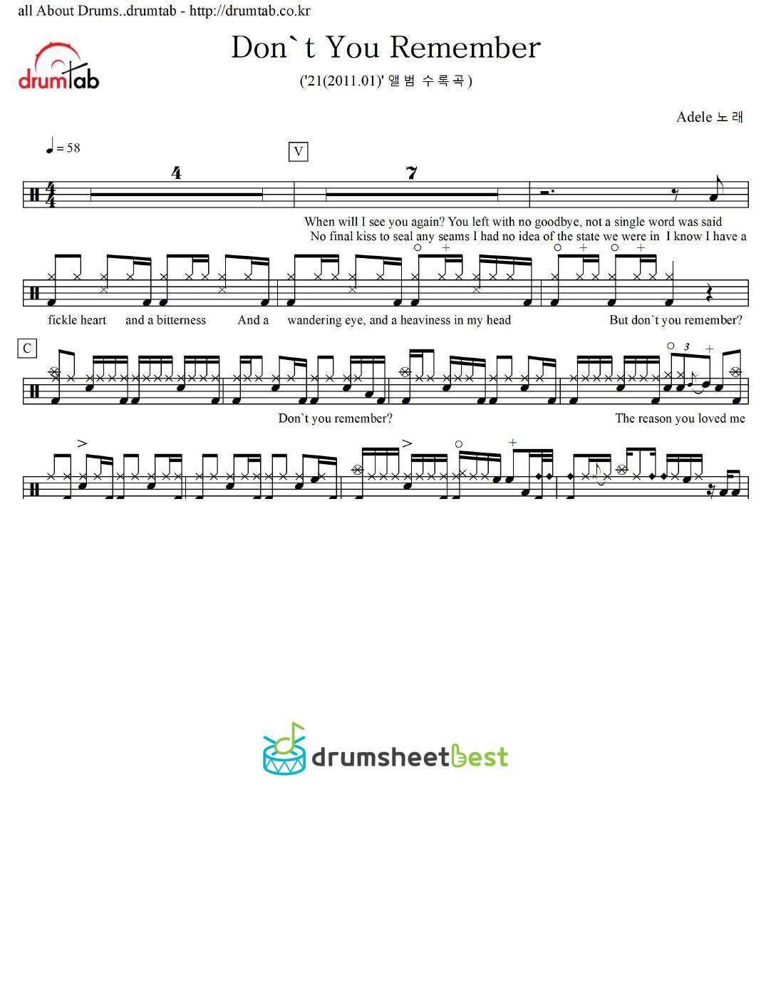 Don't You Remember preview page 1