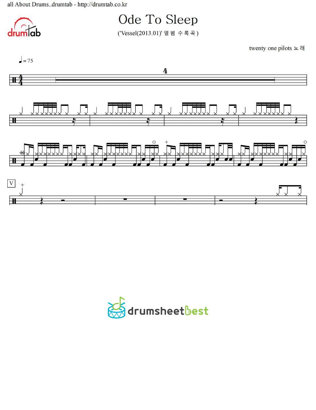 Ode To Sleep preview page 1