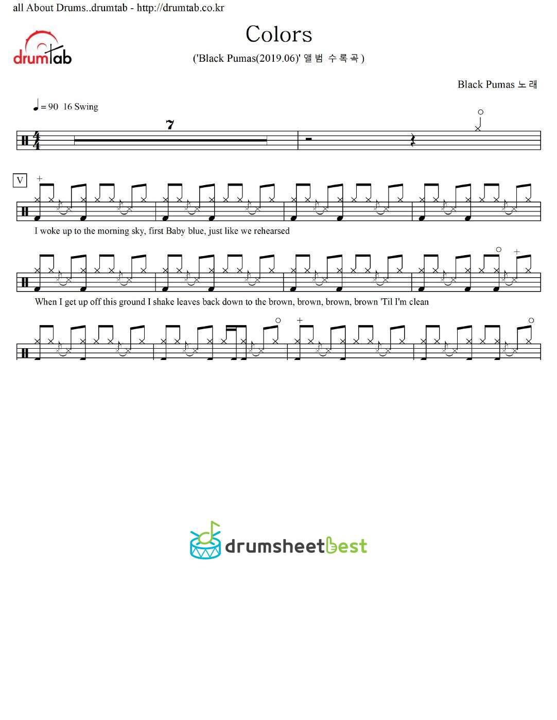 Colors preview page 1