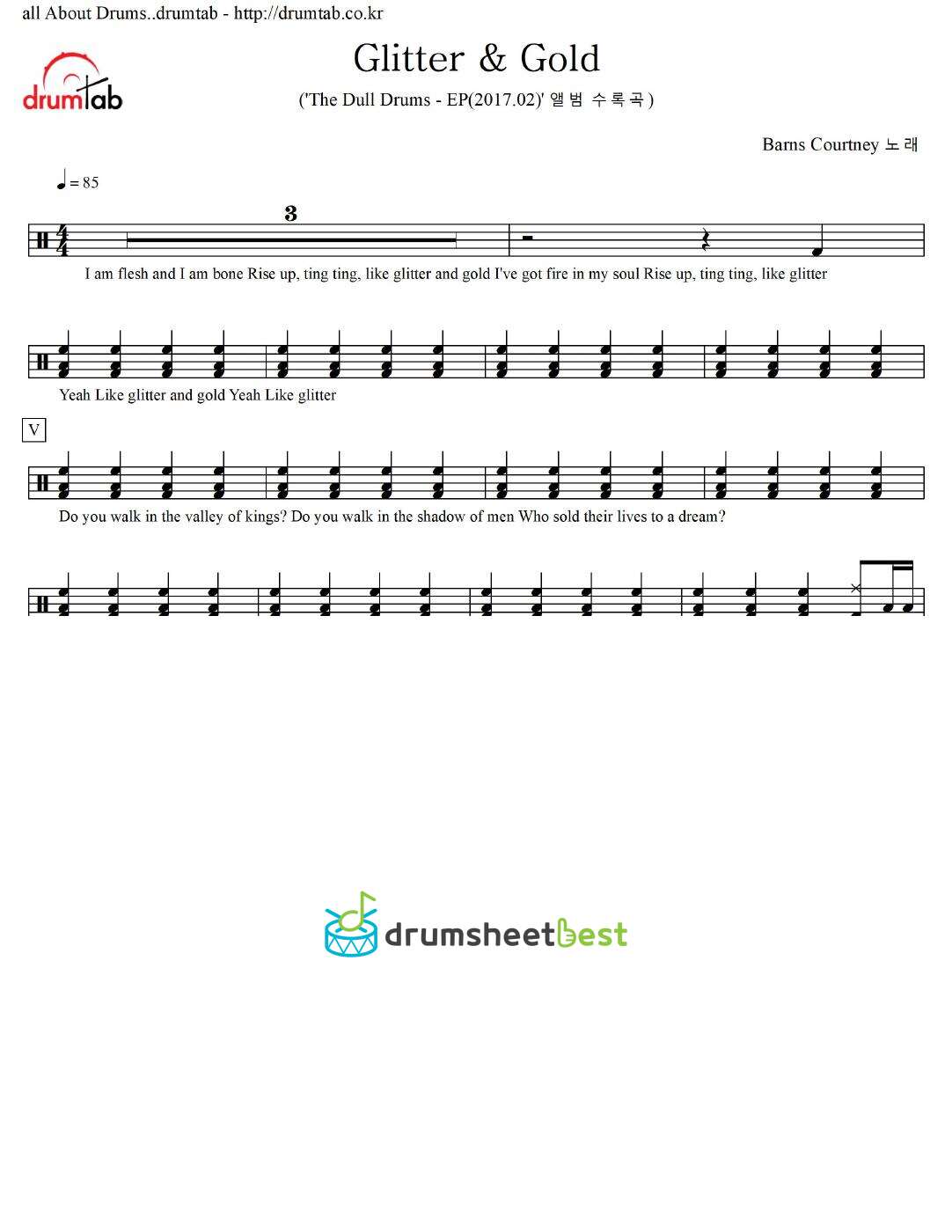 Glitter & Gold preview page 1