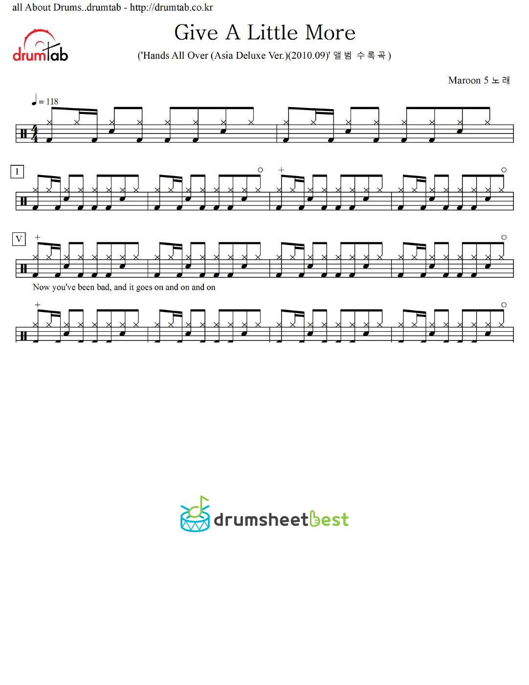 Give A Little More preview page 1