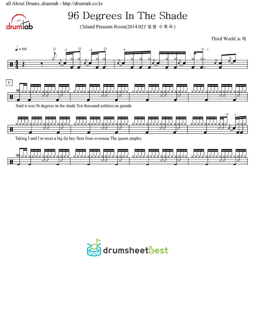 96 Degrees In The Shade preview page 1