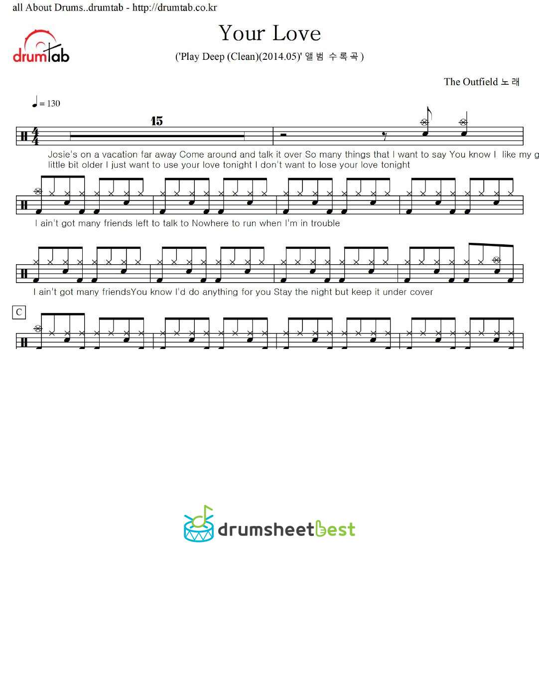 Your Love preview page 1