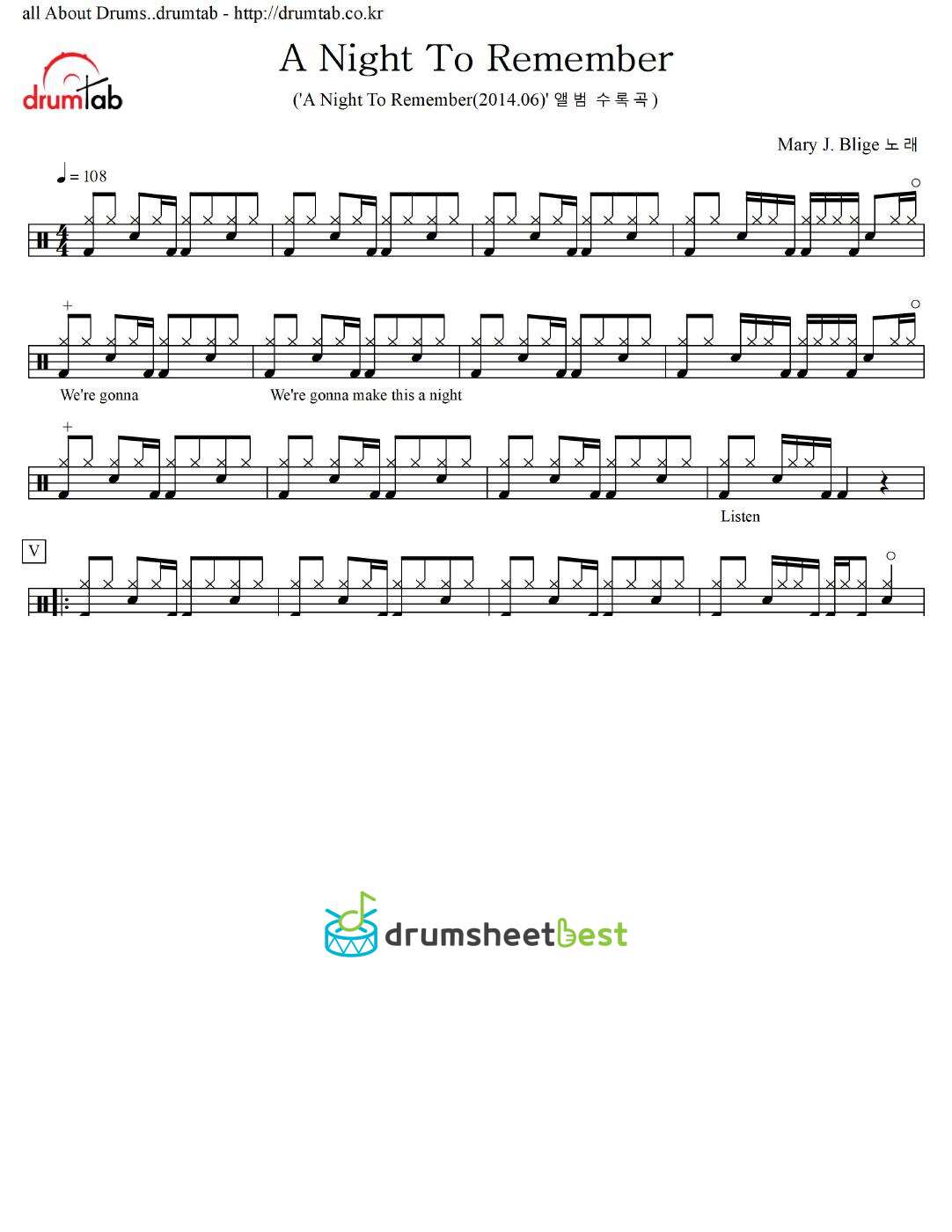 A Night To Remember preview page 1