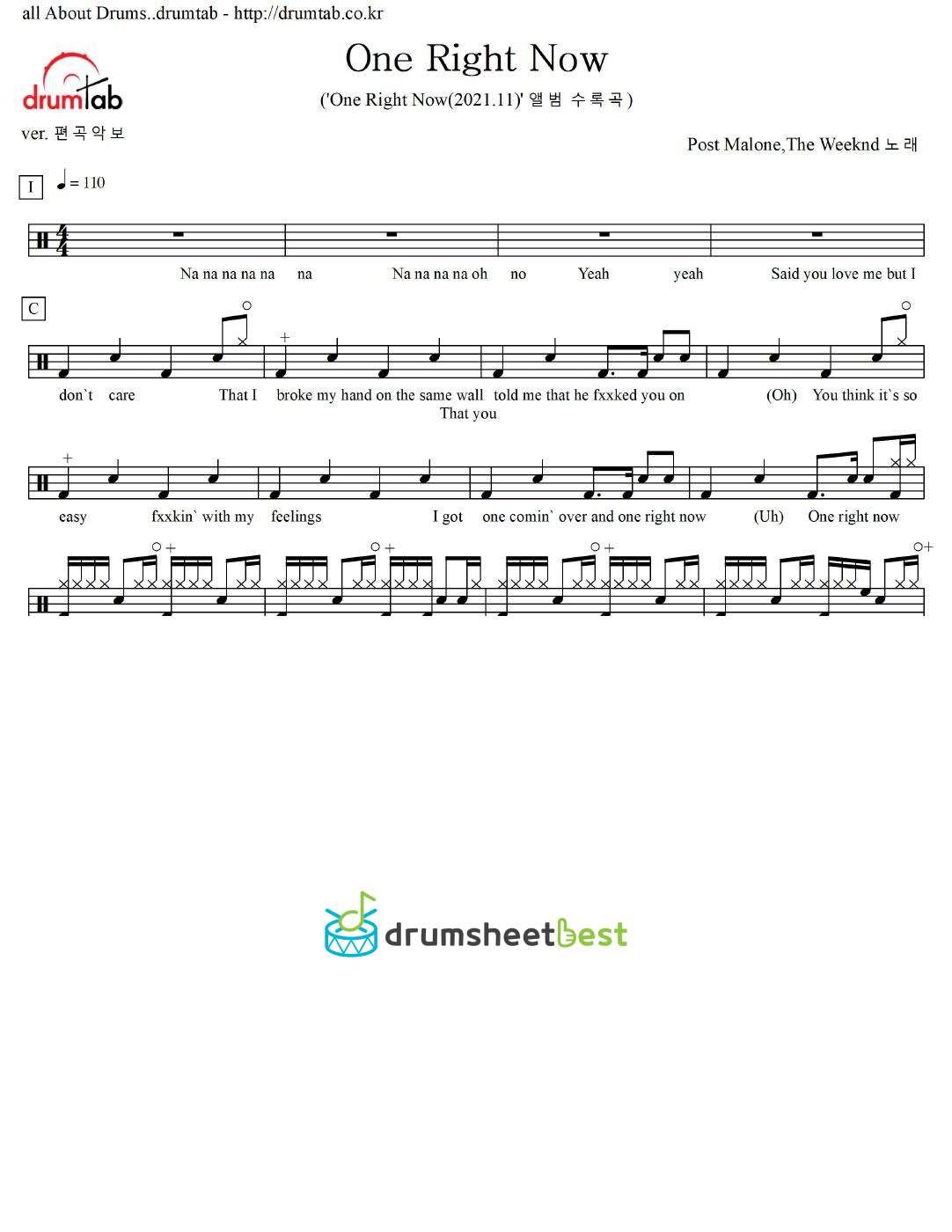 One Right Now preview page 1