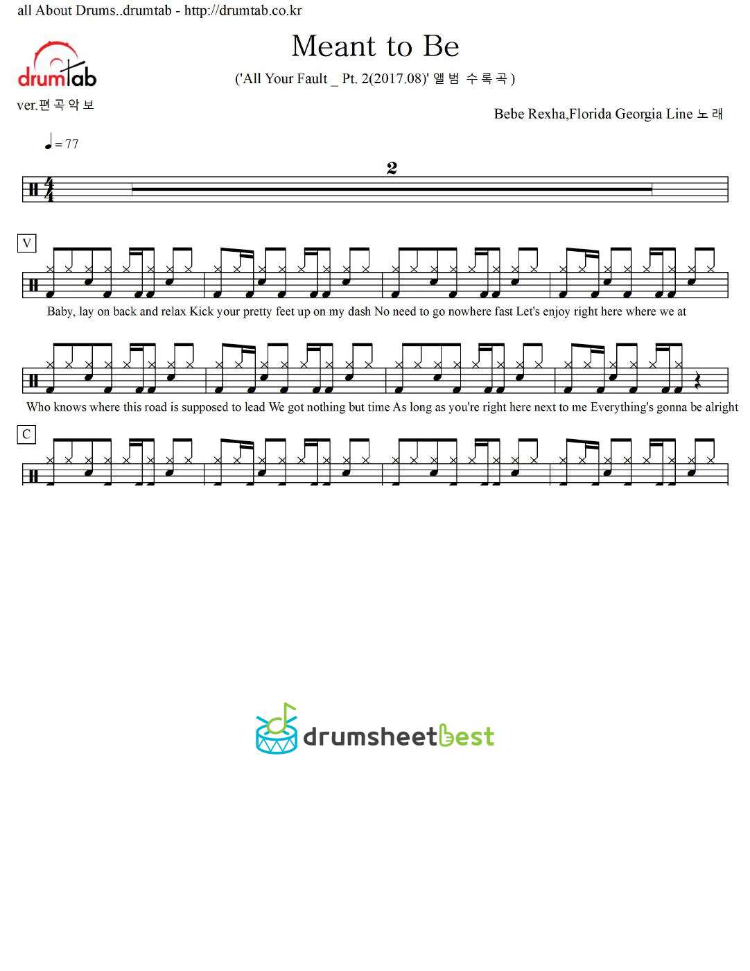 Meant to Be preview page 1