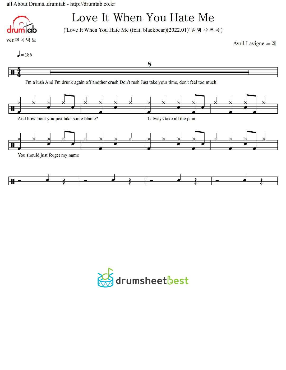 Love It When You Hate Me preview page 1