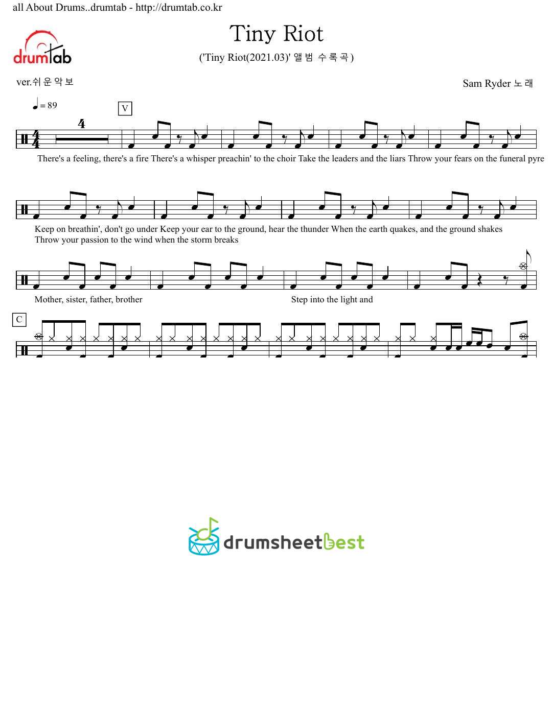 Tiny Riot preview page 1