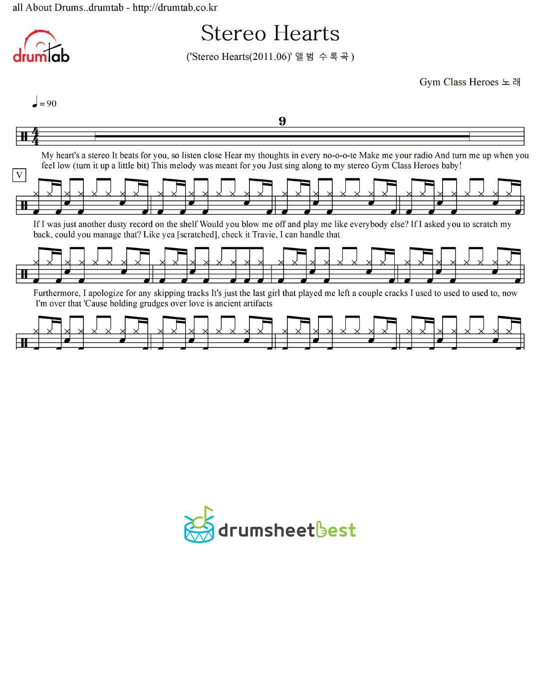 Stereo Hearts preview page 1