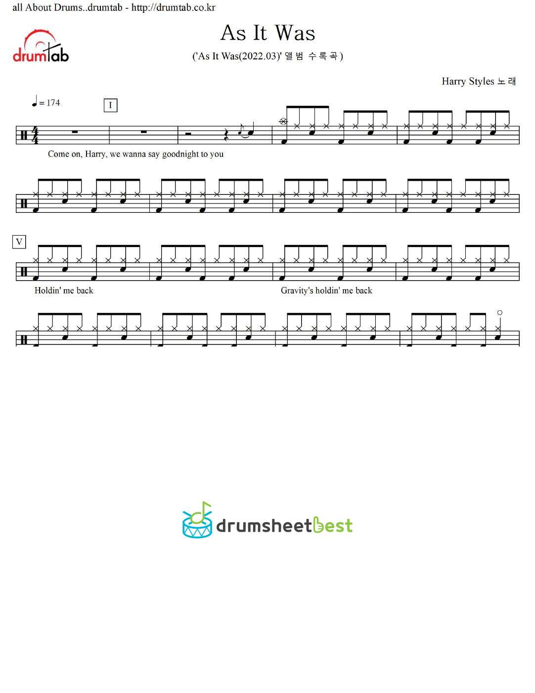 As It Was preview page 1