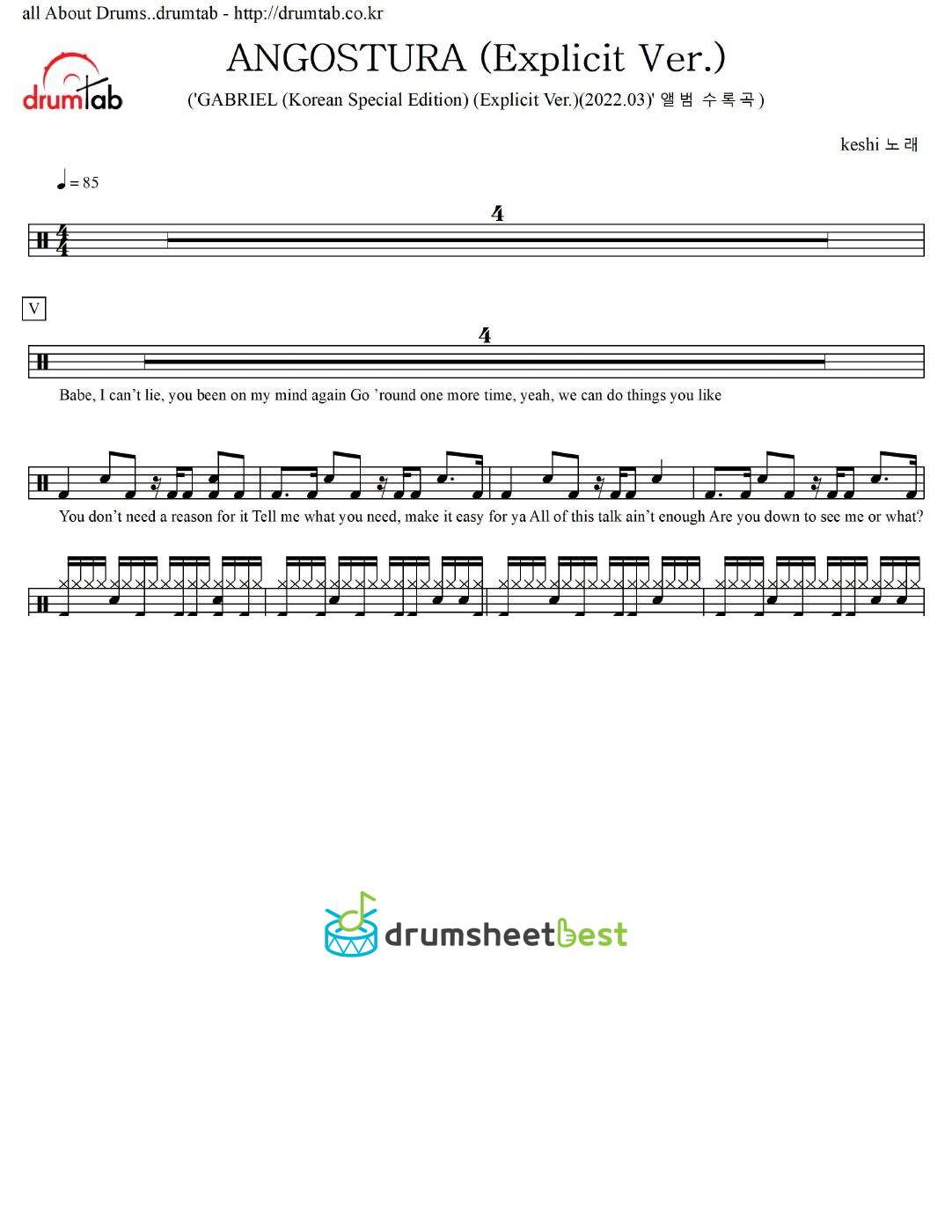 ANGOSTURA (Explicit Ver.) preview page 1