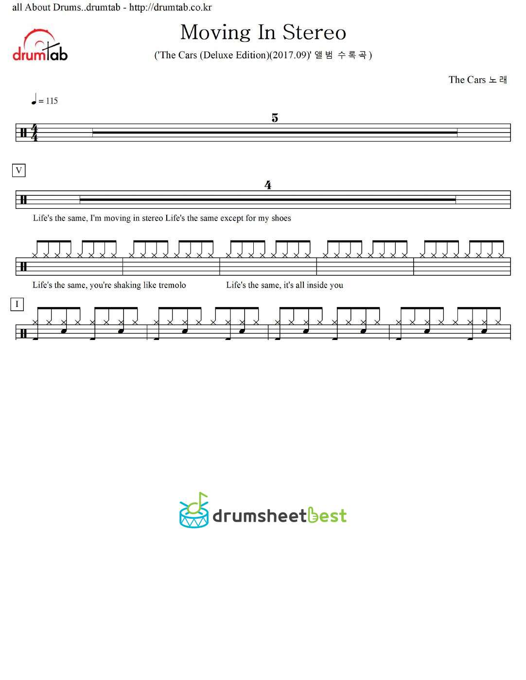 Moving In Stereo preview page 1