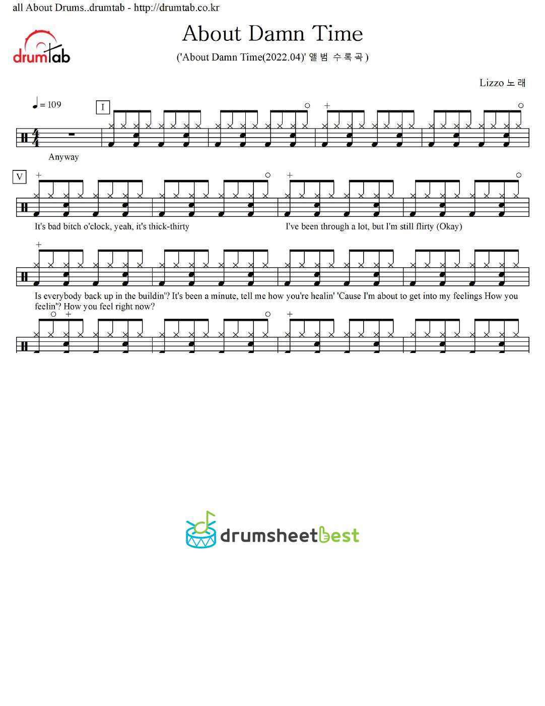 About Damn Time preview page 1