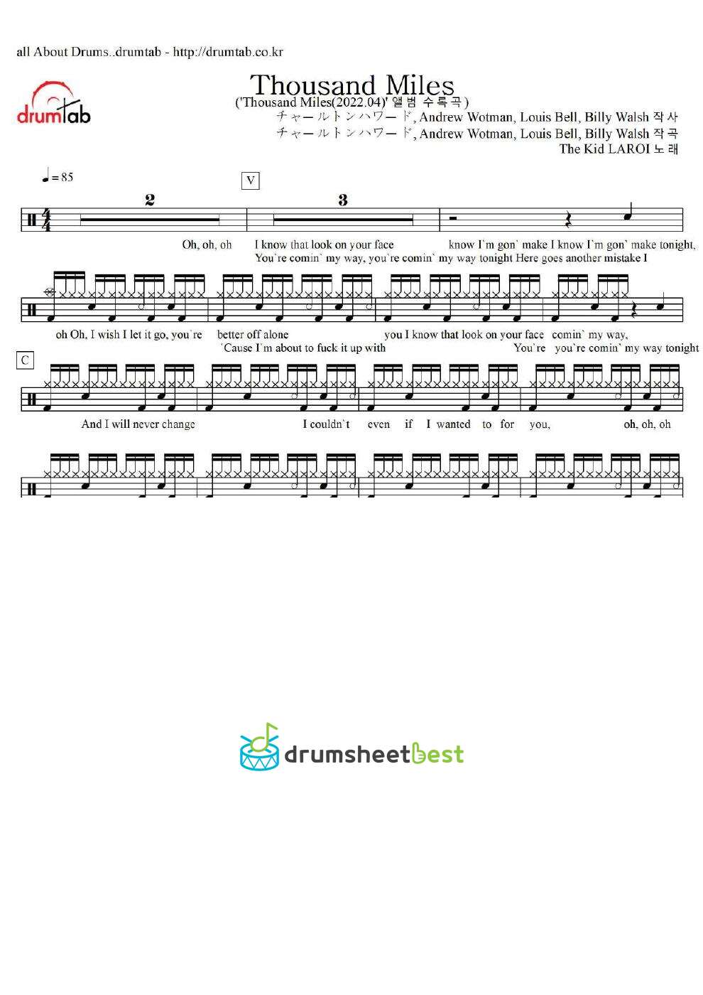 Thousand Miles preview page 1