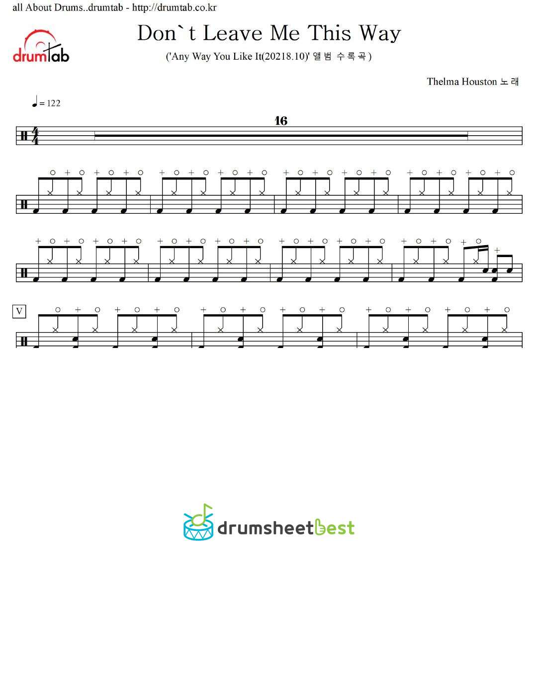 Don't Leave Me This Way preview page 1