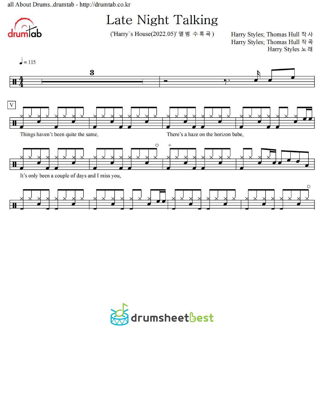 Late Night Talking preview page 1