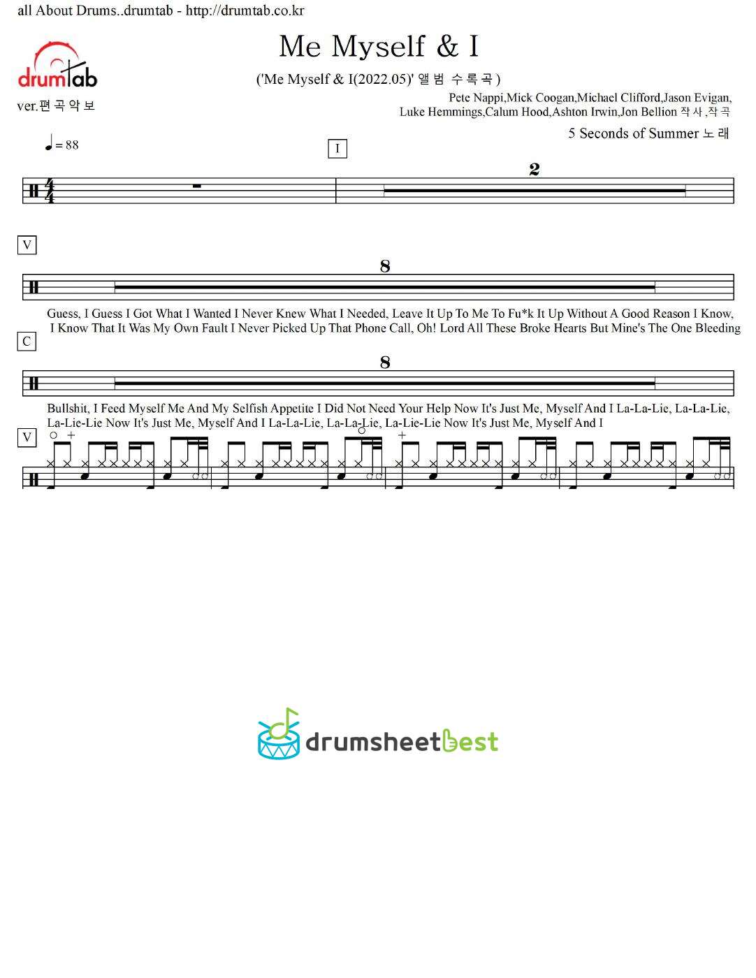 Me Myself & I preview page 1