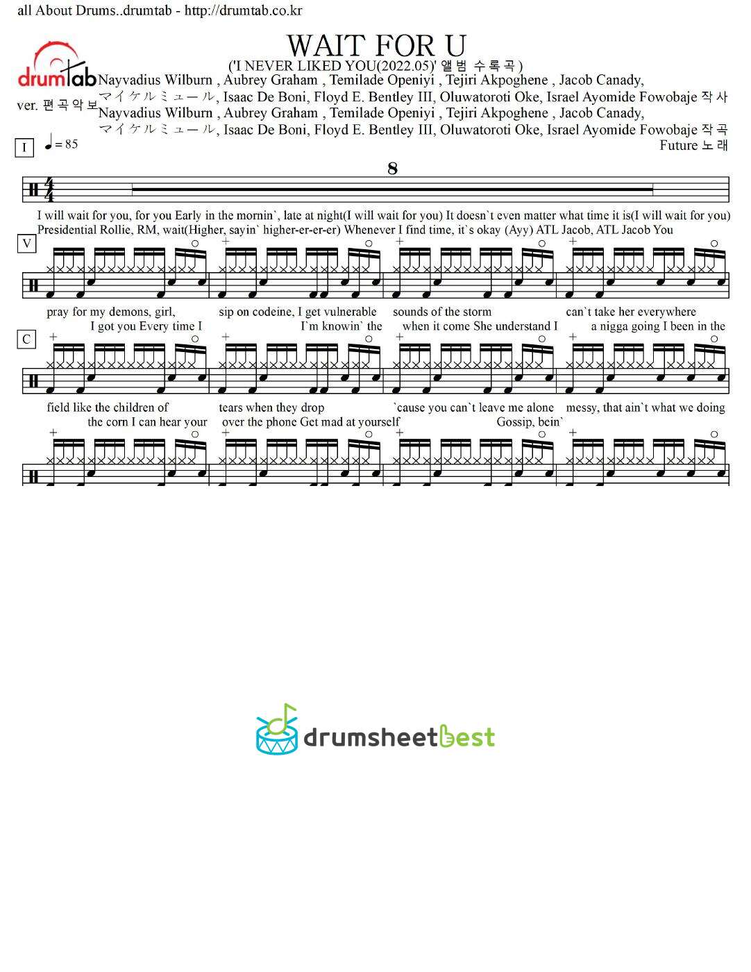 WAIT FOR U preview page 1