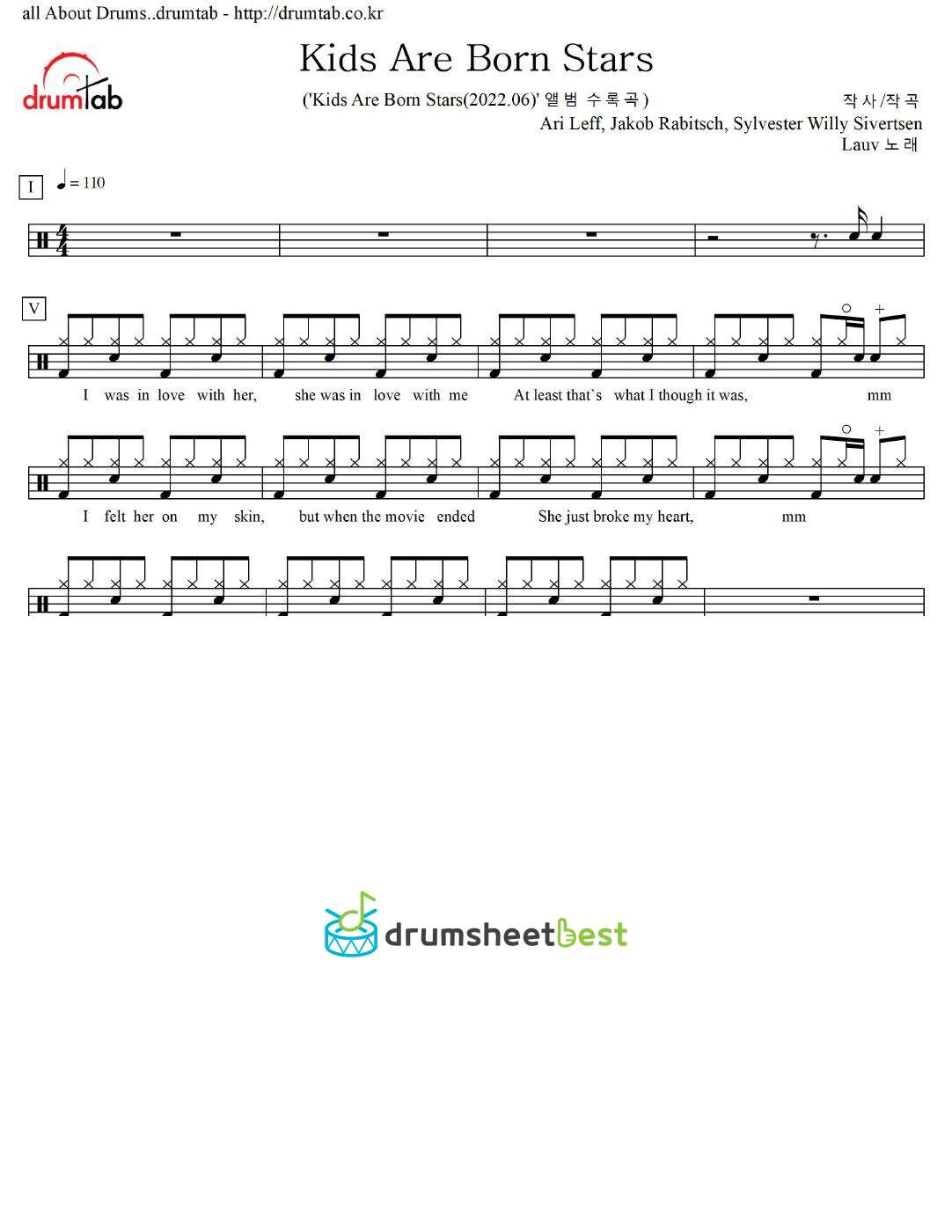 Kids Are Born Stars preview page 1