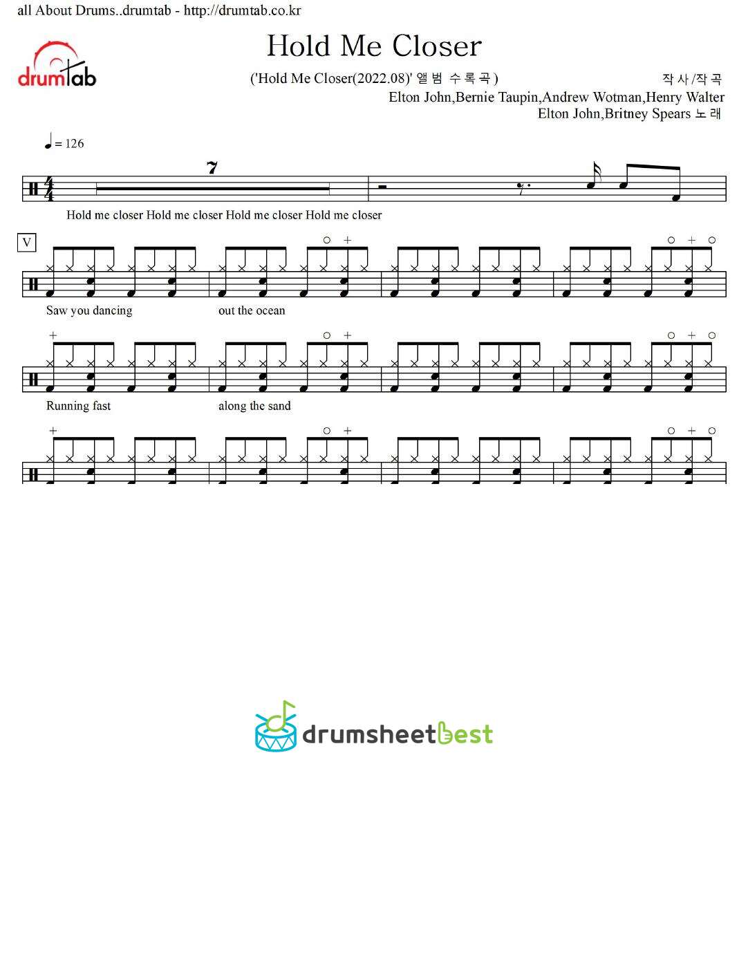 Hold Me Closer preview page 1