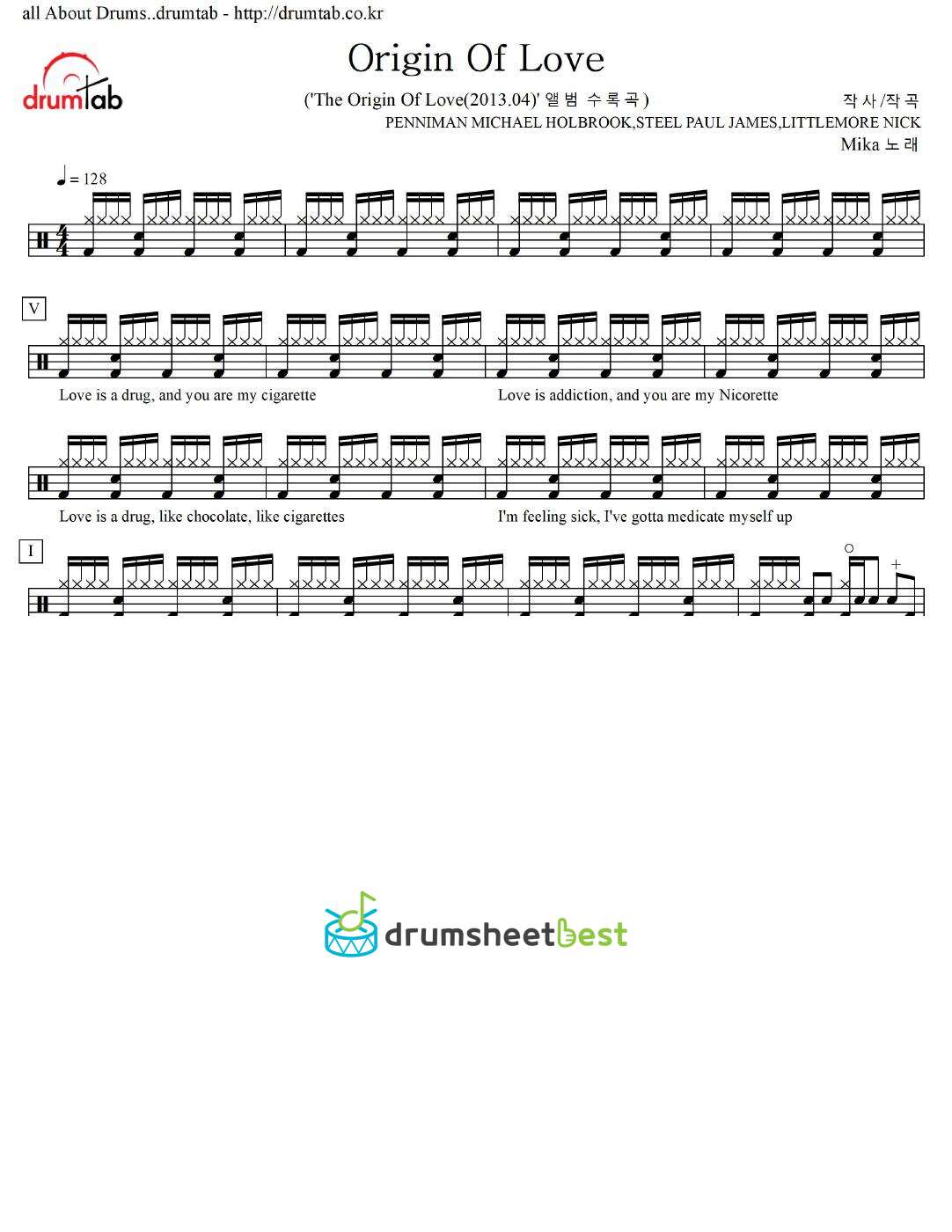 Origin Of Love preview page 1