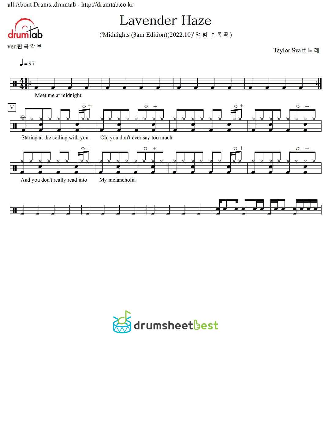 Lavender Haze preview page 1