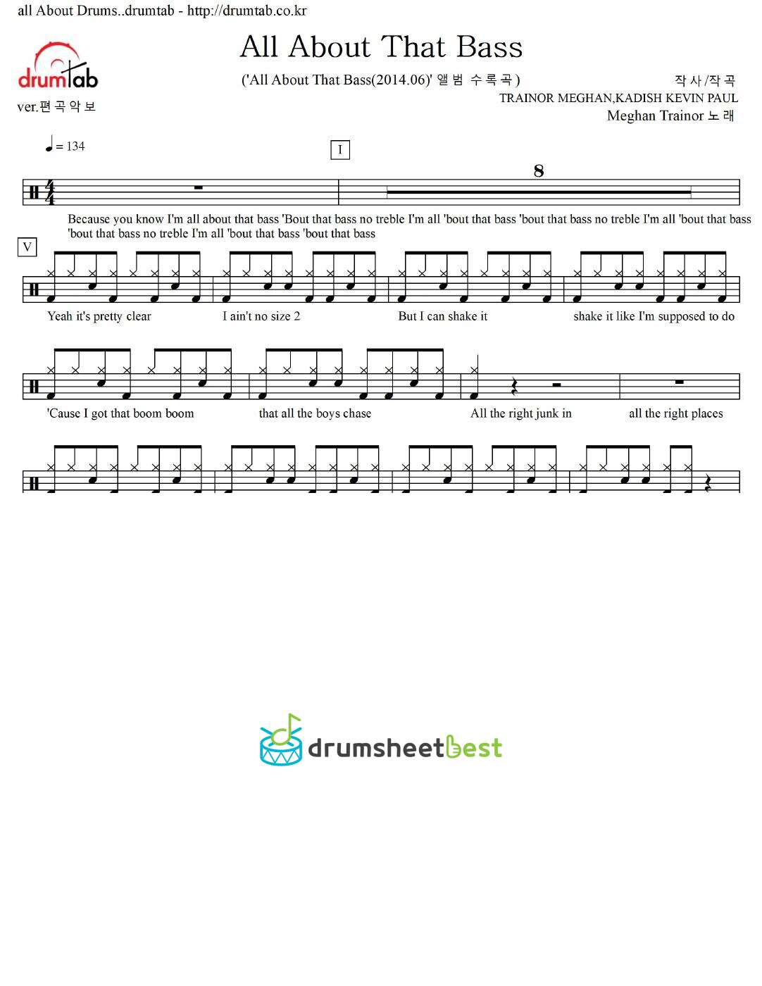 All About That Bass preview page 1