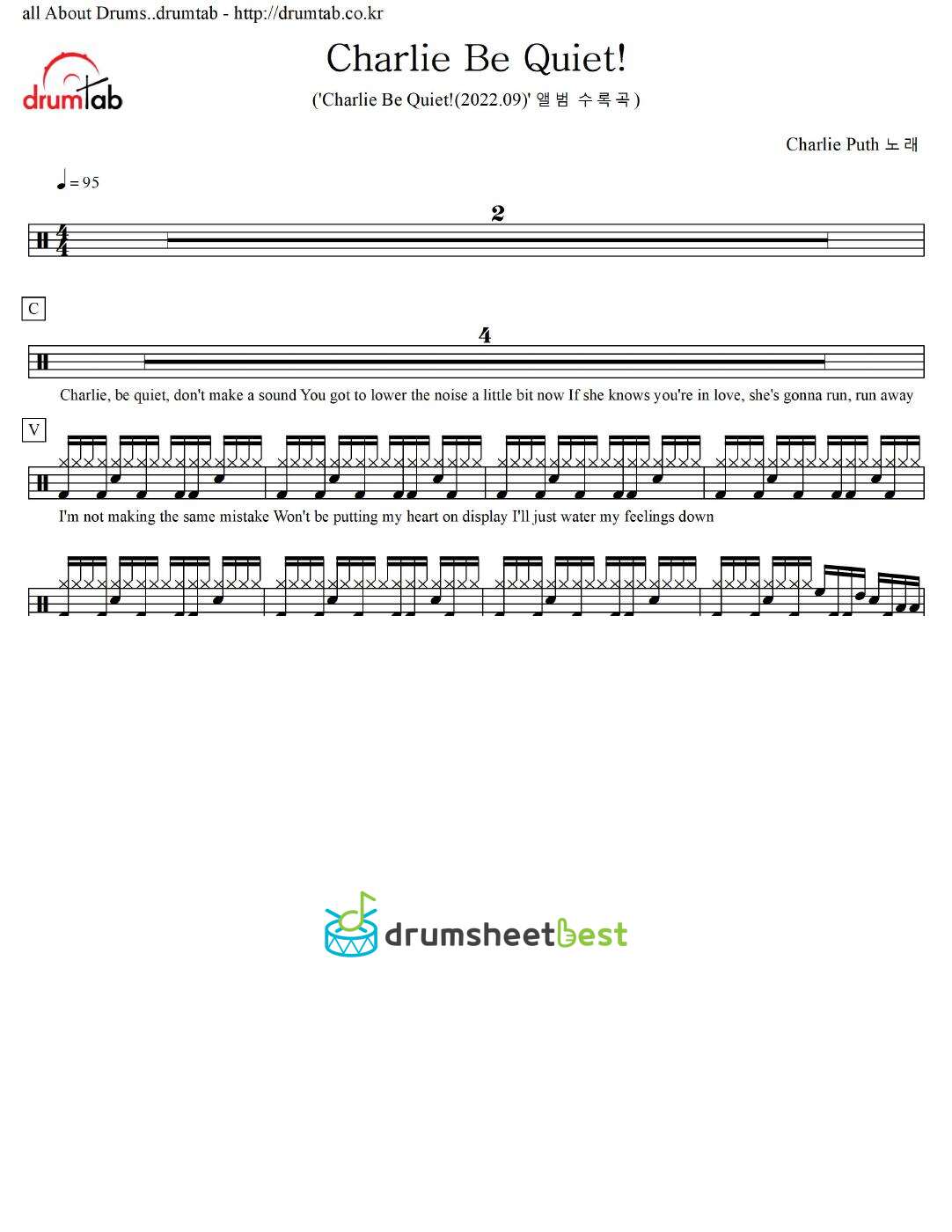 Charlie Be Quiet! preview page 1