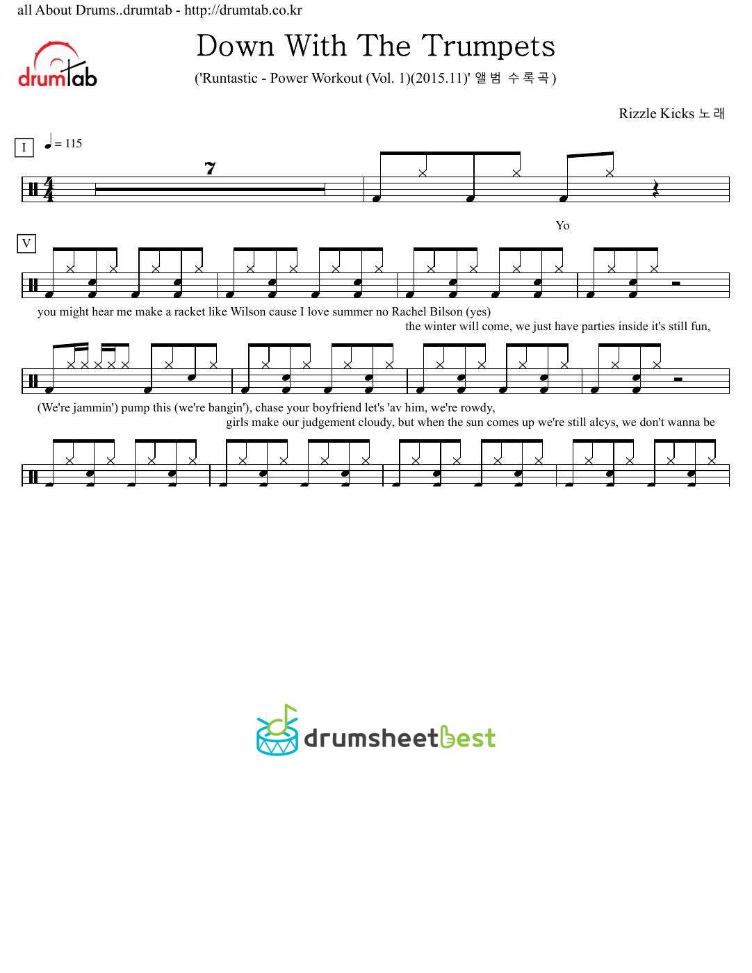 Down With The Trumpets preview page 1