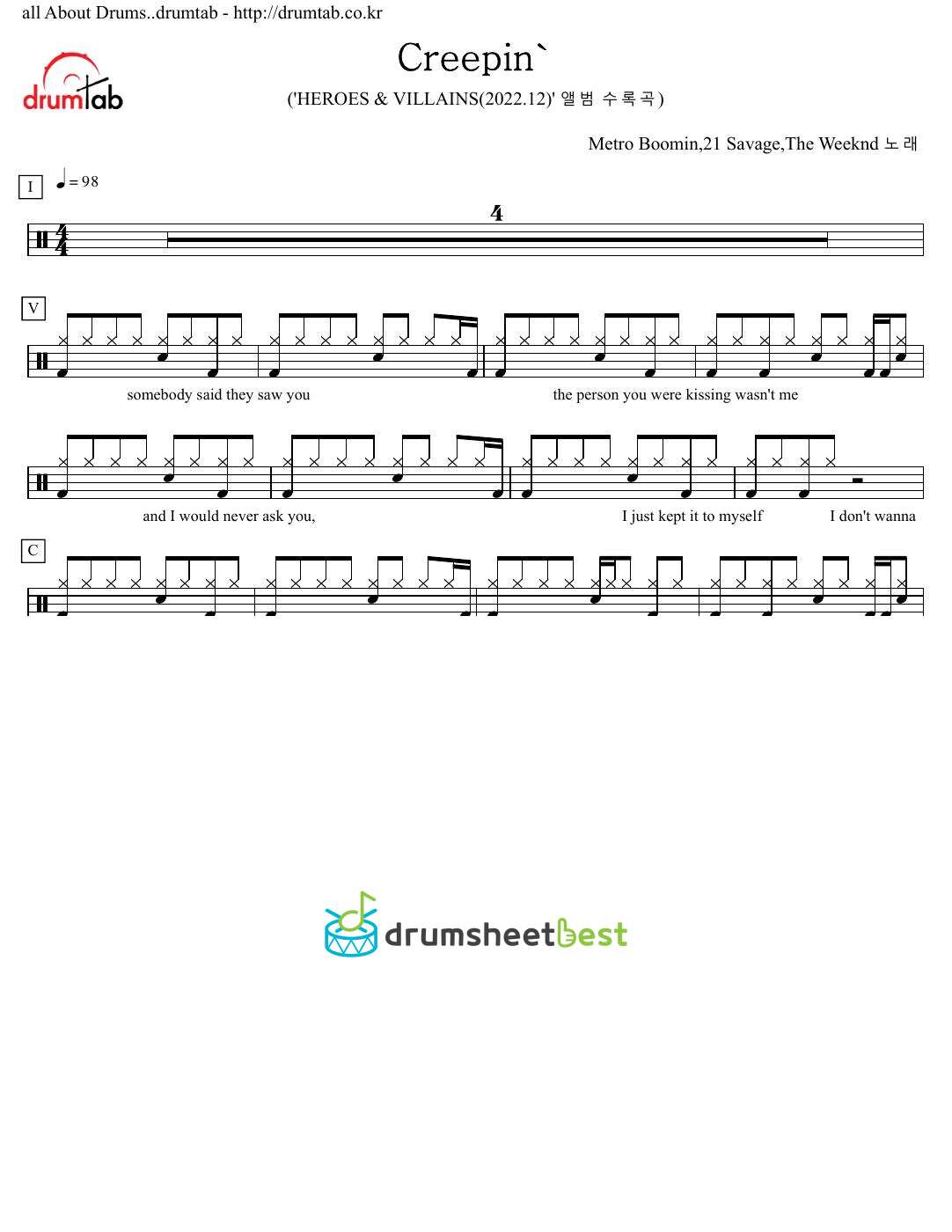 Creepin' preview page 1