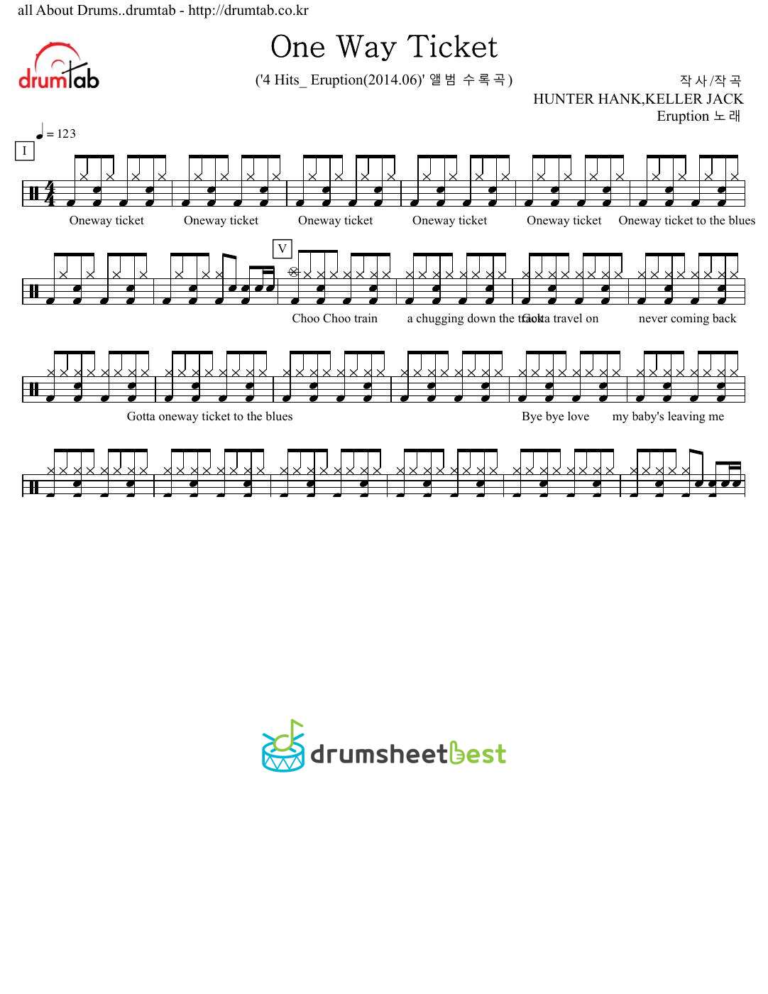 One Way Ticket preview page 1