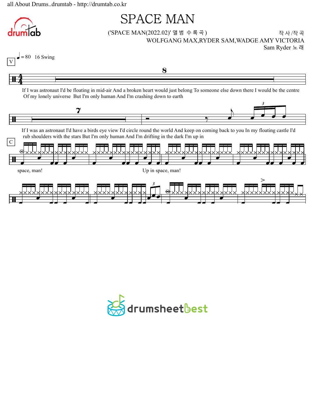 SPACE MAN preview page 1