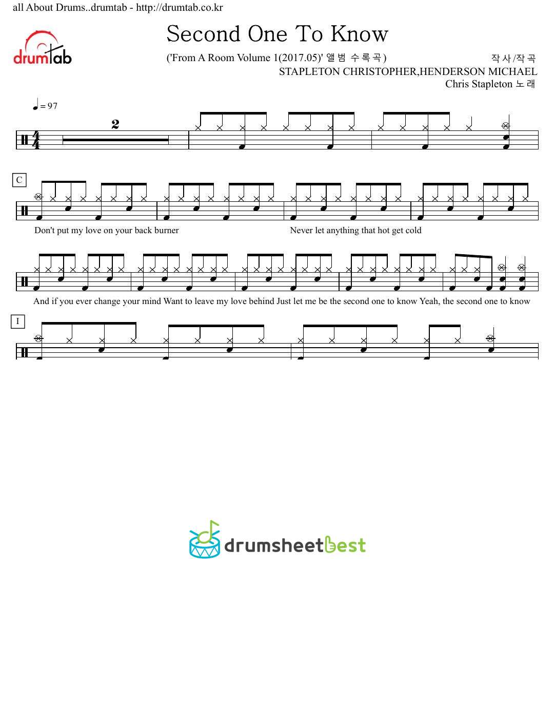 Second One To Know preview page 1