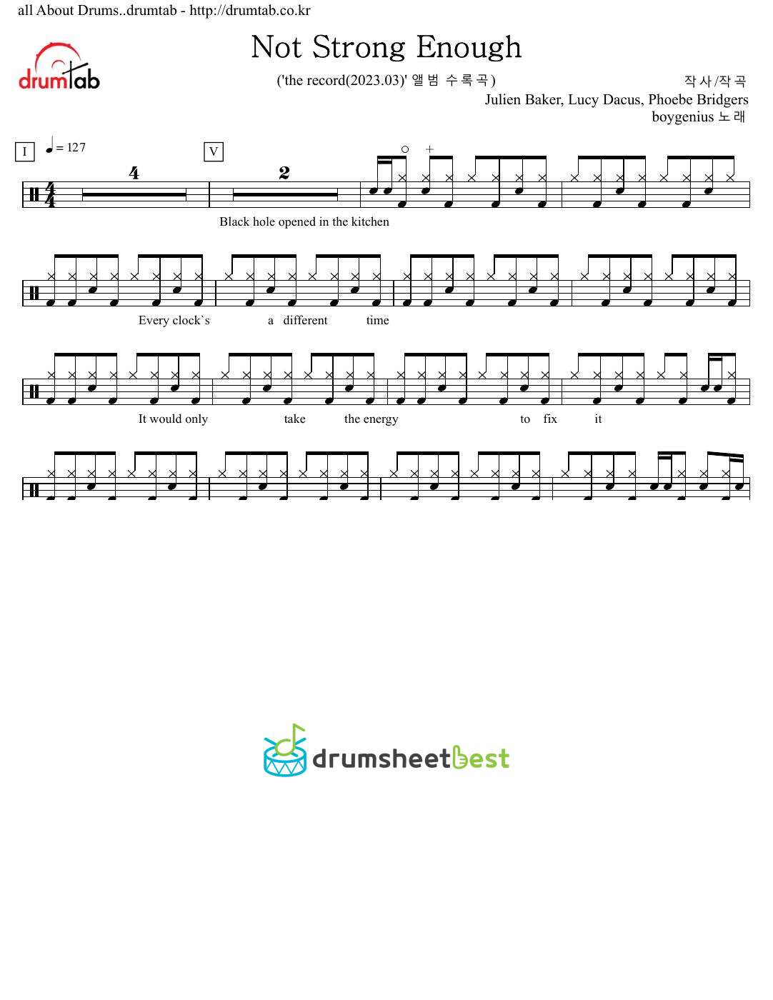 Not Strong Enough preview page 1