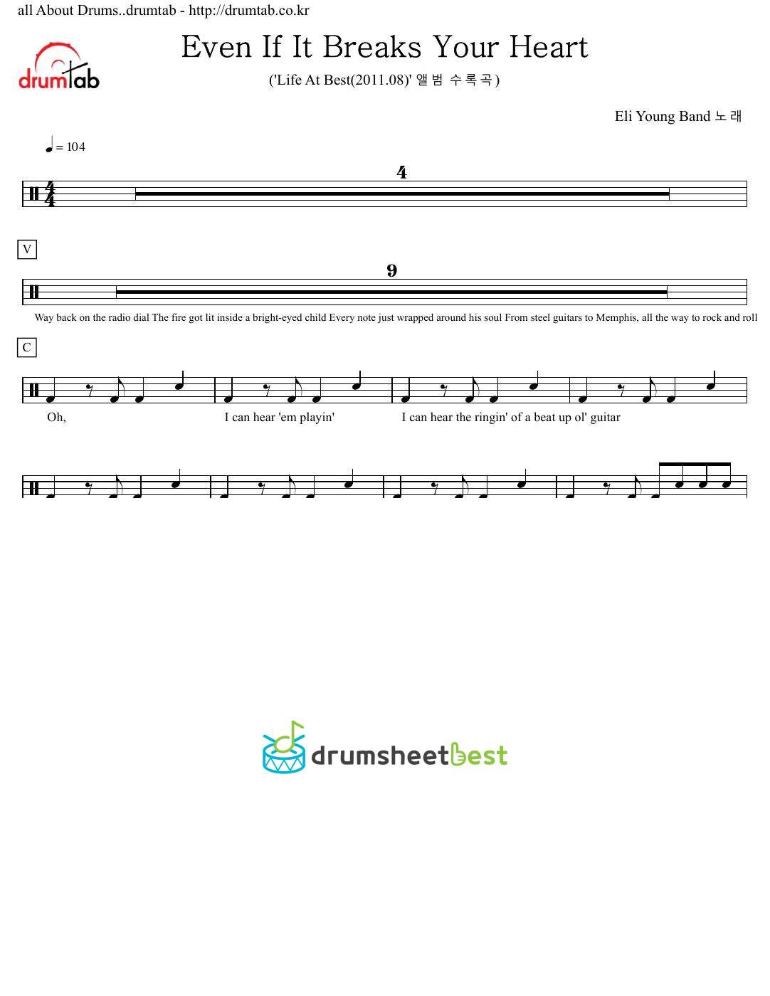 Even If It Breaks Your Hear preview page 1