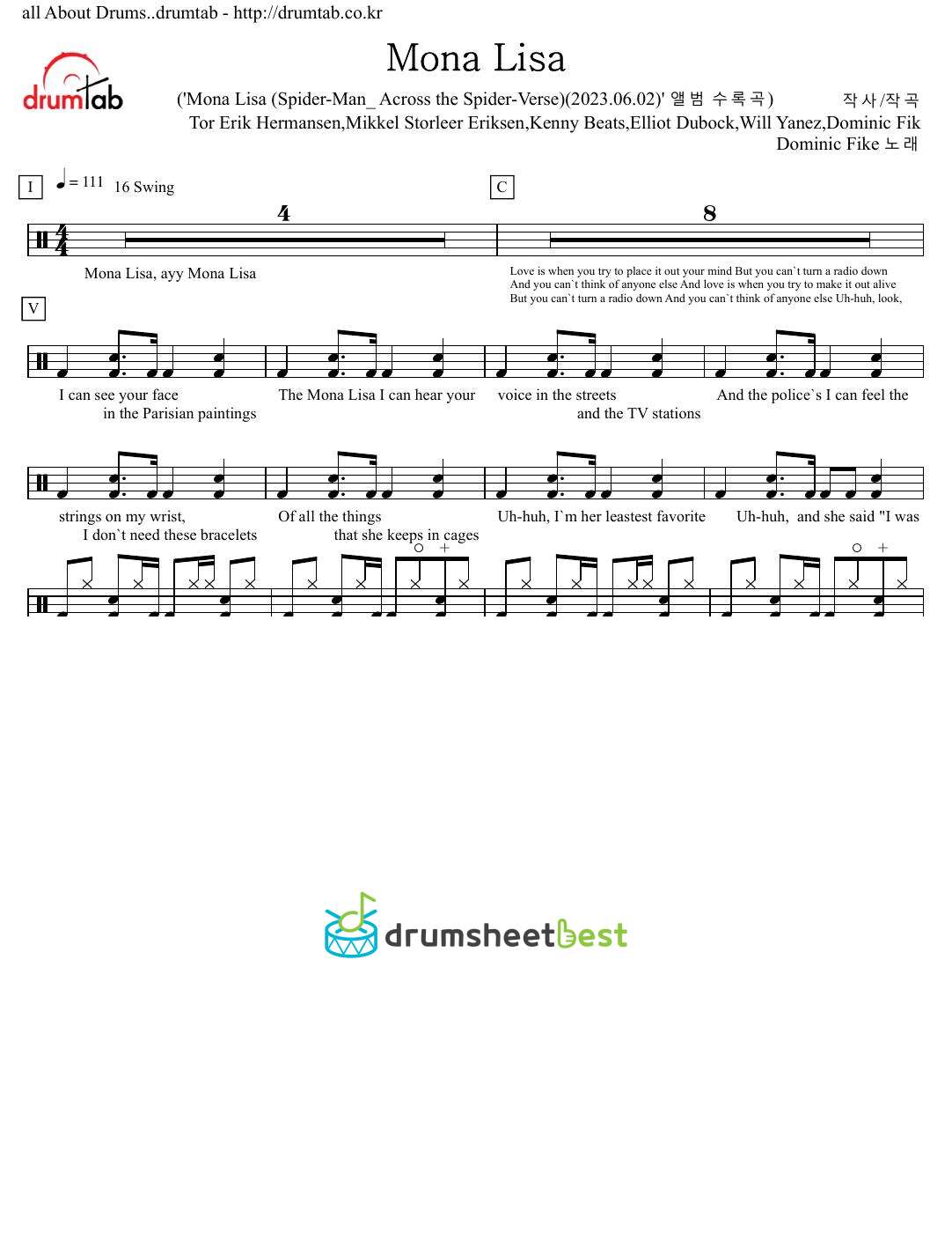 Mona Lisa preview page 1