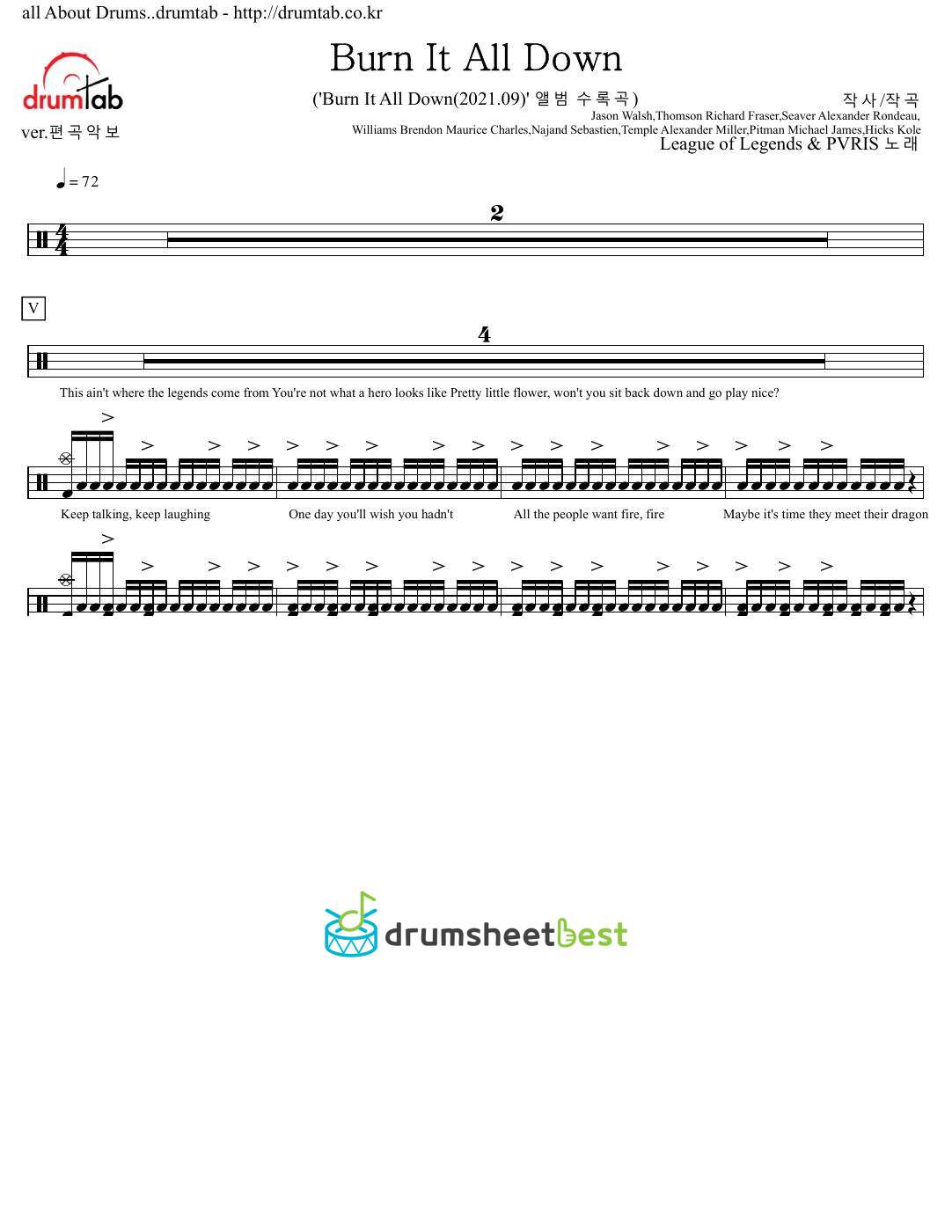 Burn It All Down preview page 1