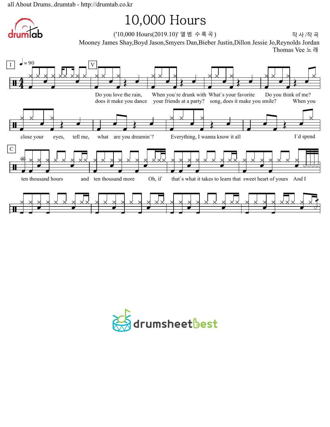 10,000 Hours preview page 1