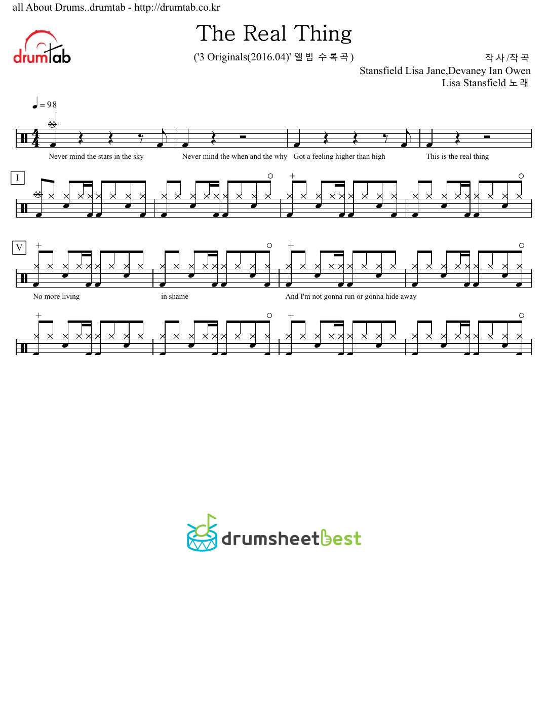 The Real Thing preview page 1