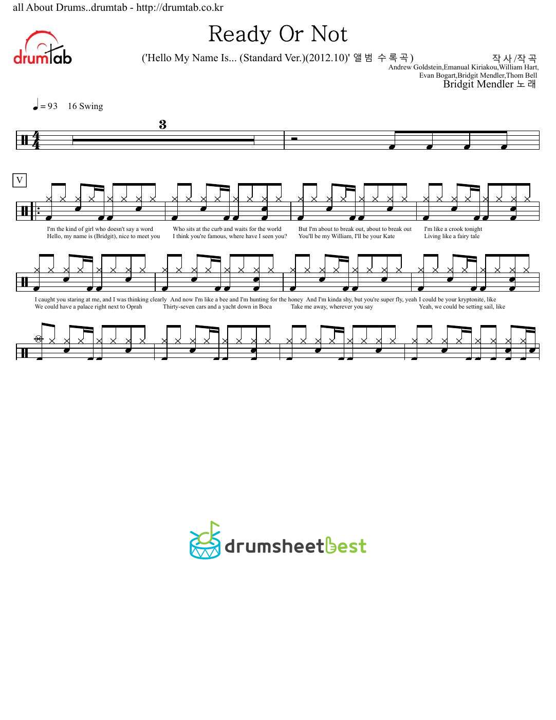 Ready Or Not preview page 1