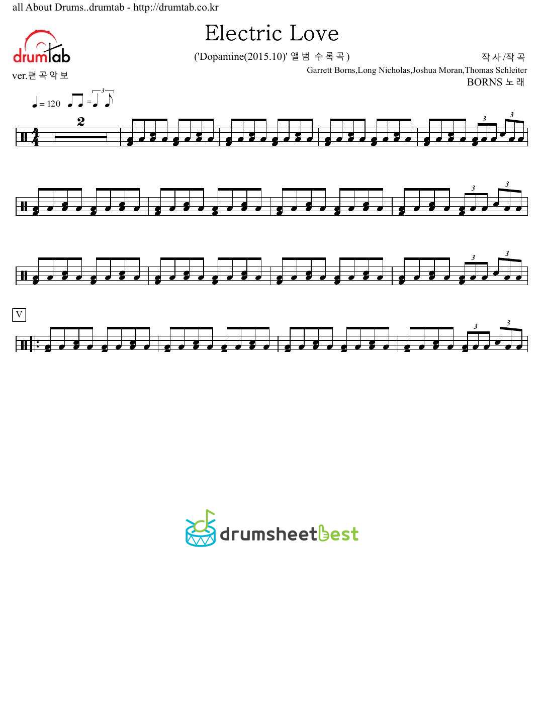 Electric Love preview page 1